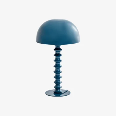Casa by JJ Penny Ribbed Lamp - Indigo