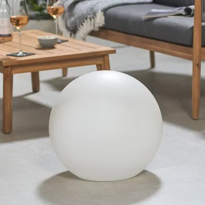 Dunelm Return - Campanula Ball Colour Changing Rechargeable Large LED Outdoor Floor Lamp
