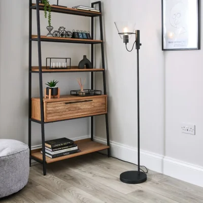 Dunelm Valdez Industrial Floor Lamp