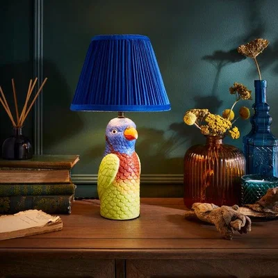 Dunelm Parrot Ceramic Table Lamp