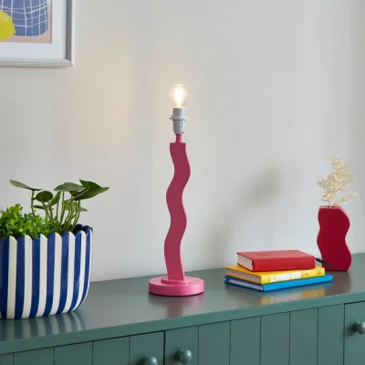 Dunelm Wiggle Table Lamp Base