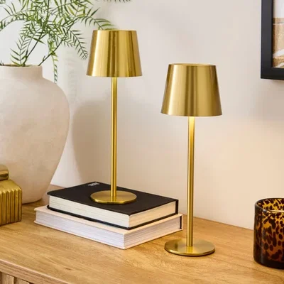 Dunelm Set of 2 Rechargeable Touch LED Table Lamps