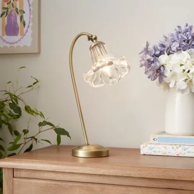 Dunelm Sophia Floral Table Lamp