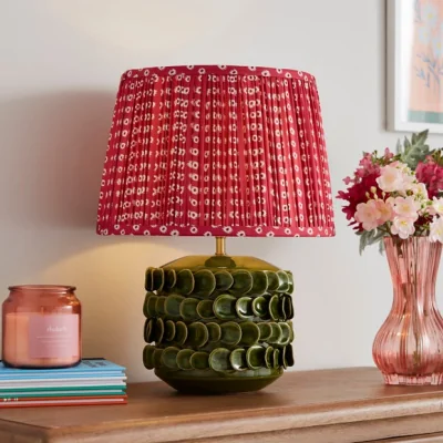 Dunelm Posie Ceramic Petal Table Lamp