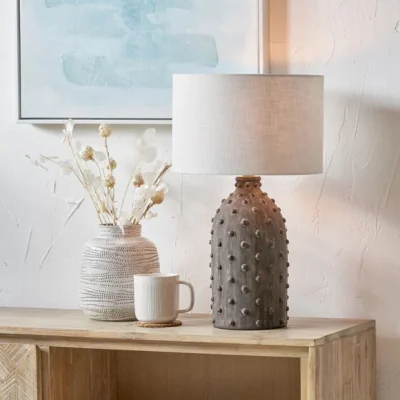 Dunelm Pacific Lifestyle Kali Dot Table Lamp