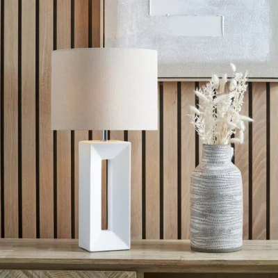 Dunelm Pacific Lifestyle Block Table Lamp