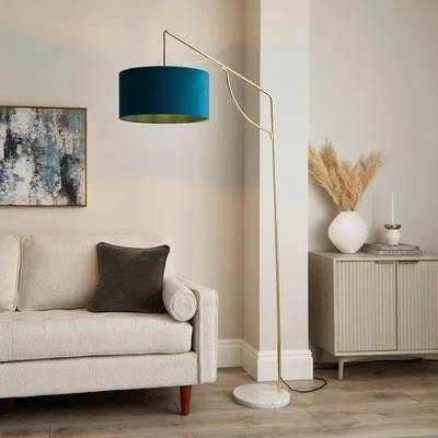 Dunelm Zillah Overreach Floor Lamp
