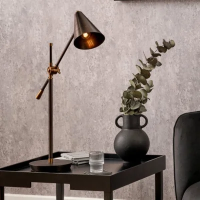 Dunelm Pacific Lifestyle Emiliano Adjustable Table Lamp