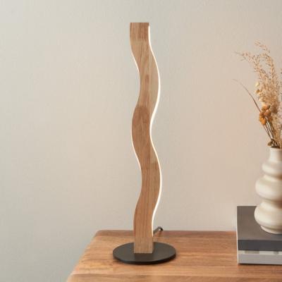 Dunelm Wave Modern LED Table Lamp