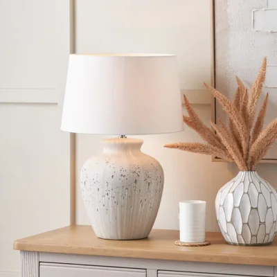Dunelm Pacific Lifestyle Kalli Shabby Chic Table Lamp