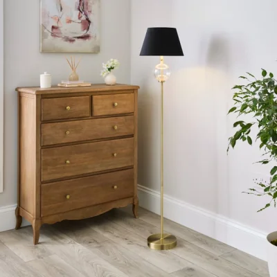 Dunelm FlexiCell Selma Rechargeable Touch Dimmable LED Floor Lamp