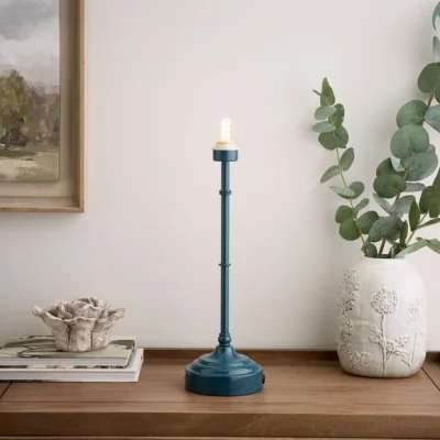 Dunelm FlexiCell Rechargeable Touch Dimmable Candlestick Table Lamp Base