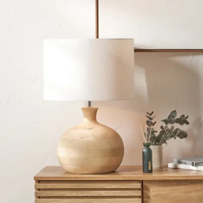 Dunelm Pacific Lifestyle Kiah Round Table Lamp