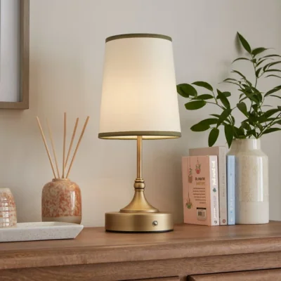 Dunelm FlexiCell Geneva Rechargeable Touch Dimmable LED Table Lamp