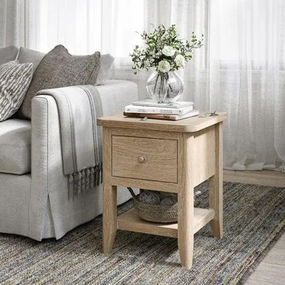 Dunelm Bromley II Lamp Side Table