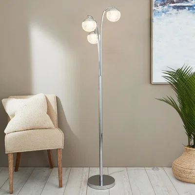 Dunelm Valence 3 Light Floor Lamp