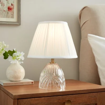 Dunelm Winslow Glass Table Lamp
