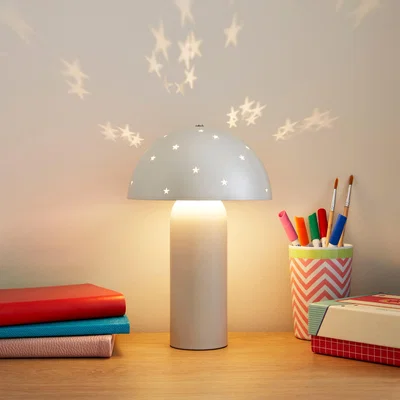 Dunelm Portable Star Rechargeable Touch Dimmable Table Lamp Natural
