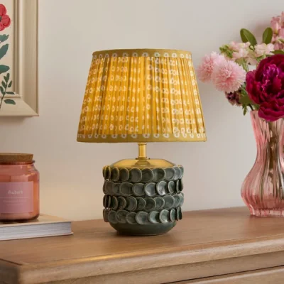 Dunelm Posie Ceramic Petal Table Lamp