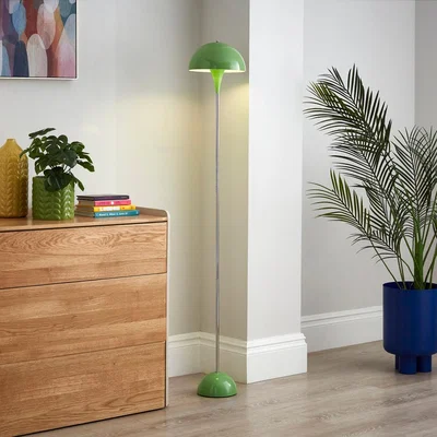 Dunelm Kaoda Rechargeable Indoor Outdoor Touch Dimmable Floor Lamp Apple (Green)