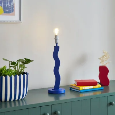 Dunelm Wiggle Table Lamp Base