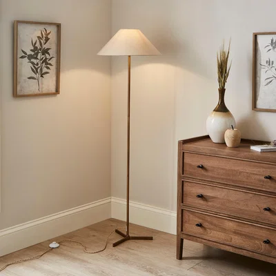 Dunelm Digby Mid Century Tripod Floor Lamp