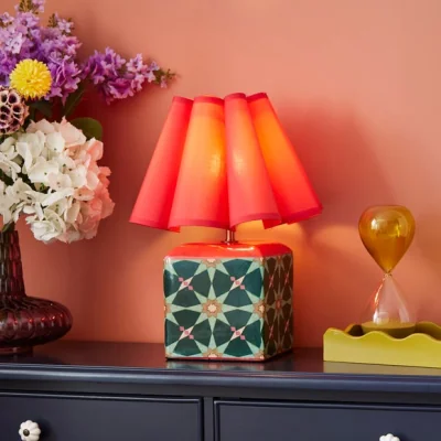 Dunelm Sophie Robinson Moroccan Star Ceramic Table Lamp