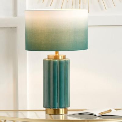 Dunelm Return - Lushan Scalloped Ceramic Table Lamp
