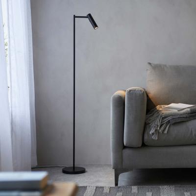Dunelm Return - Vogue Adam Steel Adjustable Touch Dimmable Floor Lamp, Black
