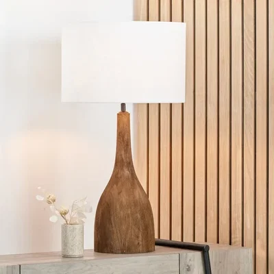 Dunelm Pacific Lifestyle Corella Curved Table Lamp