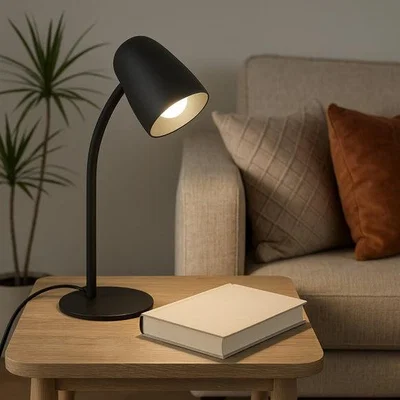 Dunelm EGLO Carlo Modern Flexible Desk Lamp