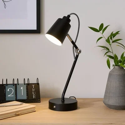 Dunelm FlexiCell Jasper Rechargeable Touch Dimmable LED Table Lamp