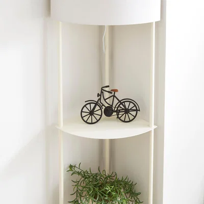 Dunelm Jakob Shelved Floor Lamp