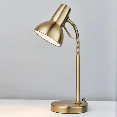 Dunelm Vogue Aldo Industrial Adjustable Table Lamp