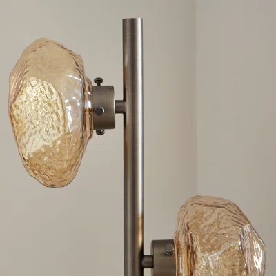 Dunelm Lava Industrial 4 Light Floor Lamp