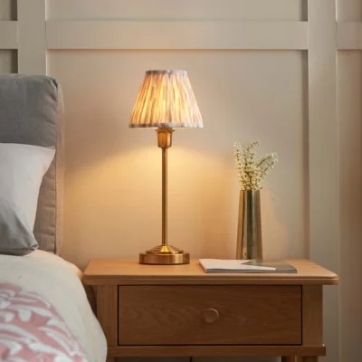 Dunelm Vogue Ritter Brass Table Lamp