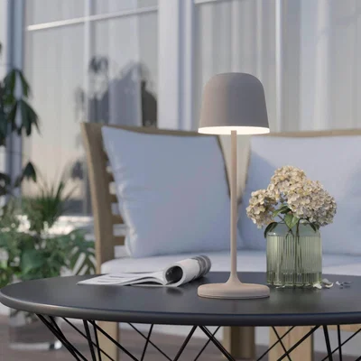 Dunelm EGLO Mannera Touch Dimmable Table Lamp Natural