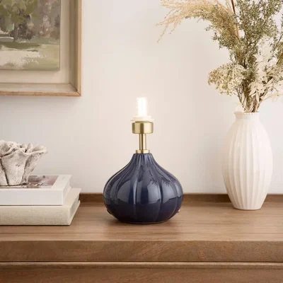 Dunelm FlexiCell Rechargeable Touch Dimmable Teardrop Mini Table Lamp Base