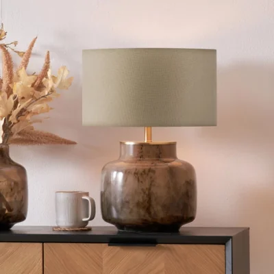 Dunelm Pacific Lifestyle Cerdanya Henry Table Lamp