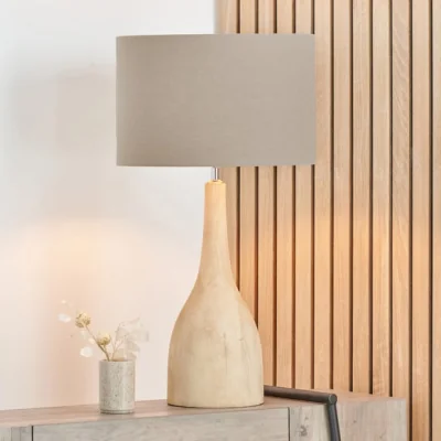 Dunelm Pacific Lifestyle Corella Curved Table Lamp