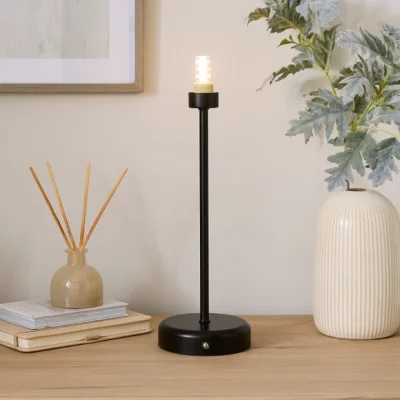 Dunelm FlexiCell Louis Rechargeable Touch Dimmable Table Lamp Base