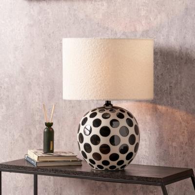Dunelm Pacific Lifestyle Larisa Polka Dot Table Lamp