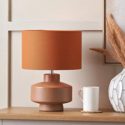 Dunelm Pacific Lifestyle Elure Crackle Effect Table Lamp