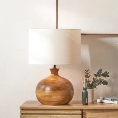Dunelm Pacific Lifestyle Kiah Round Table Lamp