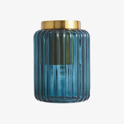 Dunelm Return - Natalia Table Lamp, Peacock