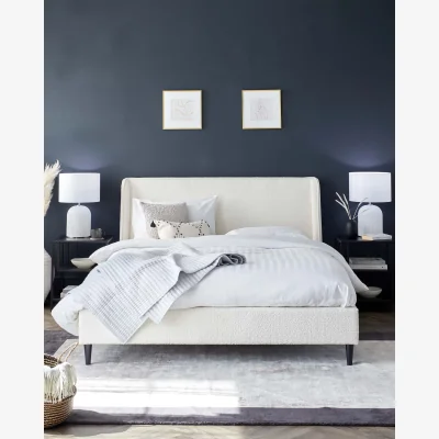 Danetti Amalfi Dual-Lit White Table Lamp