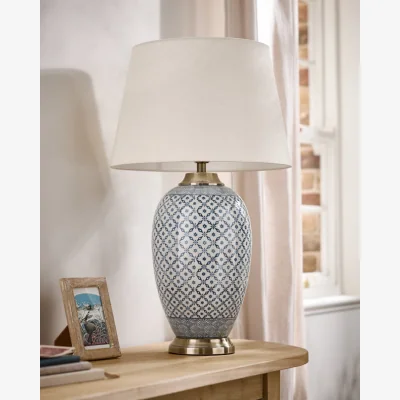 Dibor Vintage Mosaic Table Lamp