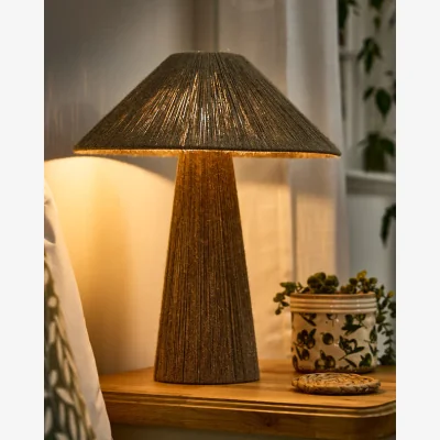 Dibor Tapered Jute Rope Lamp