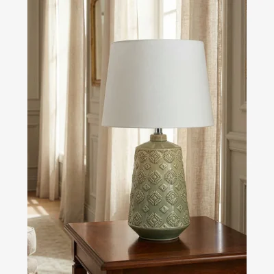 Dibor Halston Ceramic Table Lamp