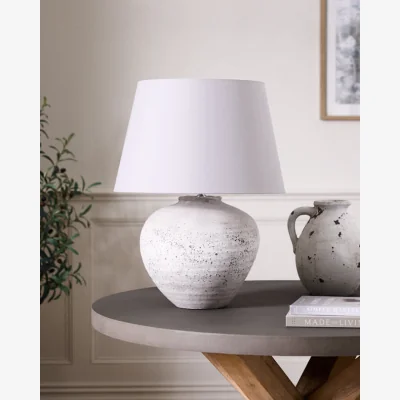 Dibor Regola Stone Effect Ceramic Lamp